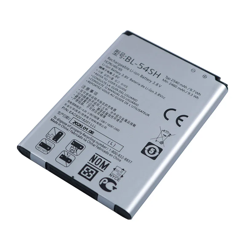 Оригинальный BL-54SH аккумулятор телефона для LG Optimus LTE III 3 F7 F260 L90 D415 US780 LG870 US870 LS751 P698