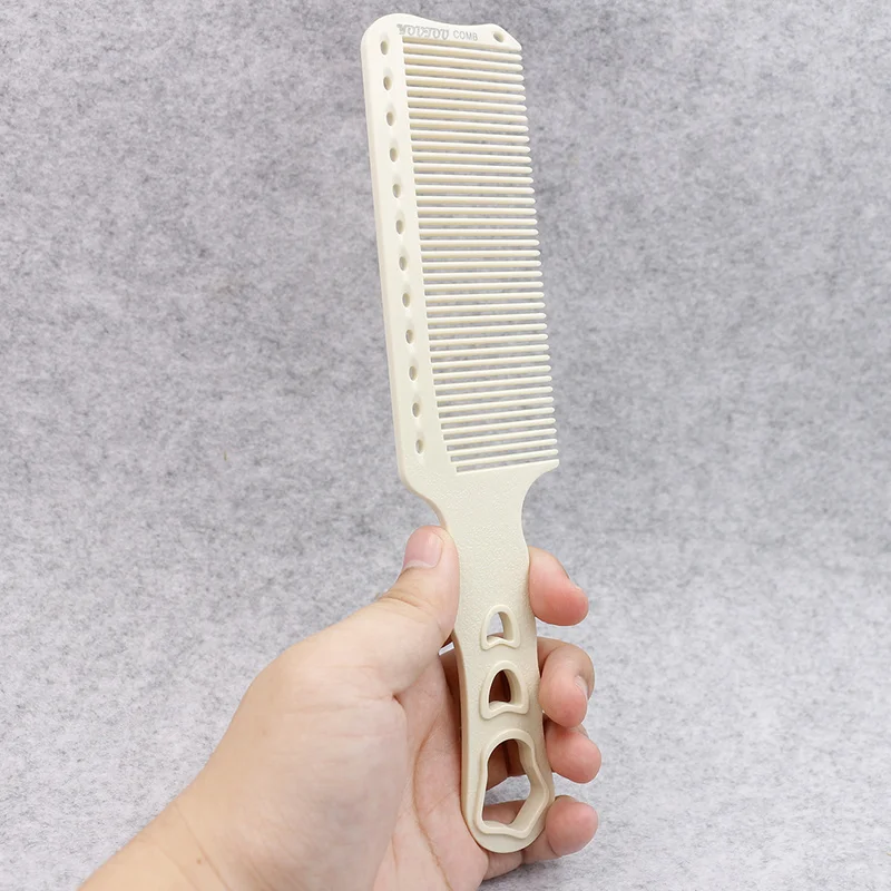 Двухцветная Профессиональная парикмахерская расческа для стрижки волос