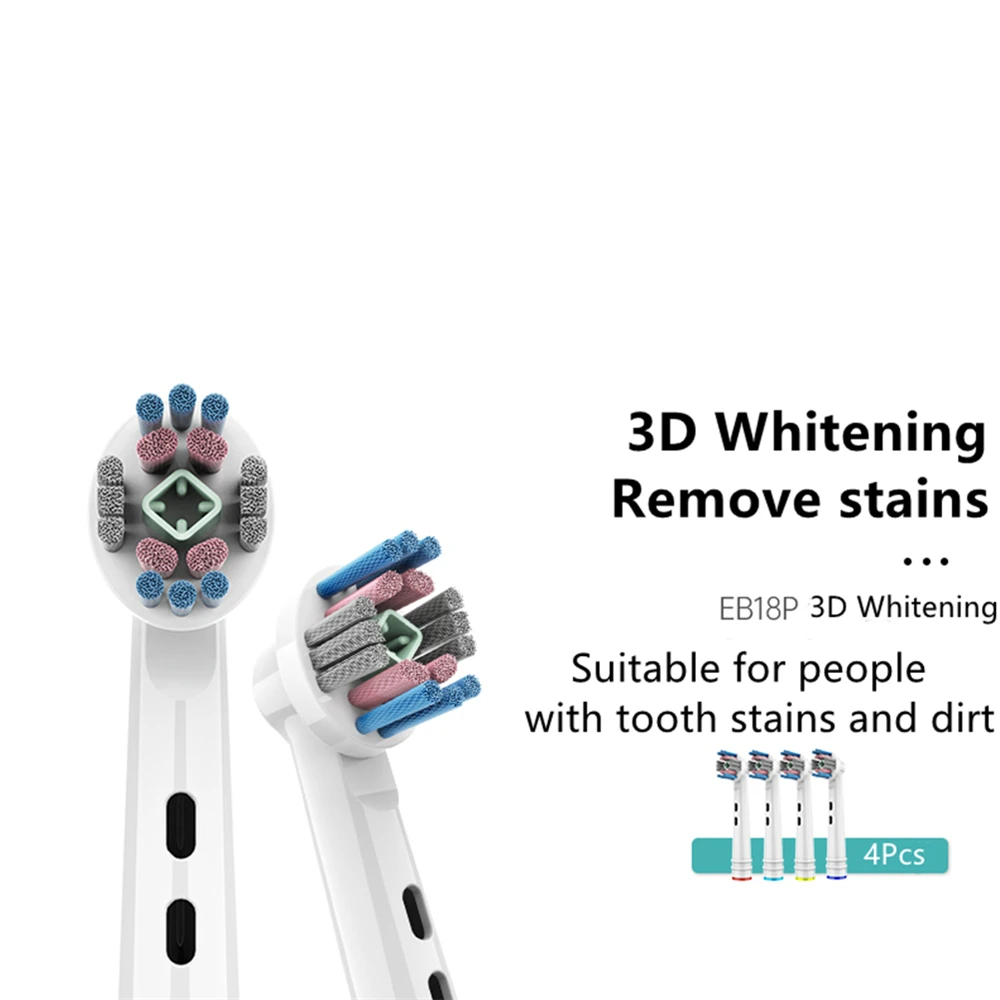 Сменные насадки для электрической зубной щетки Oral-B Advance Power/Pro Health 4 шт. EB-18P |