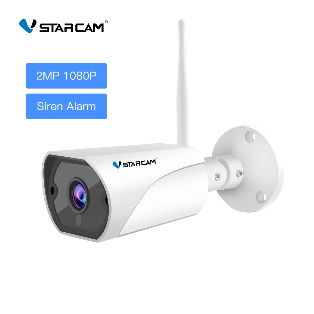Уличная IP камера Vstarcam 2 МП 1080P HD беспроводная Wi Fi ночного видения с датчиком