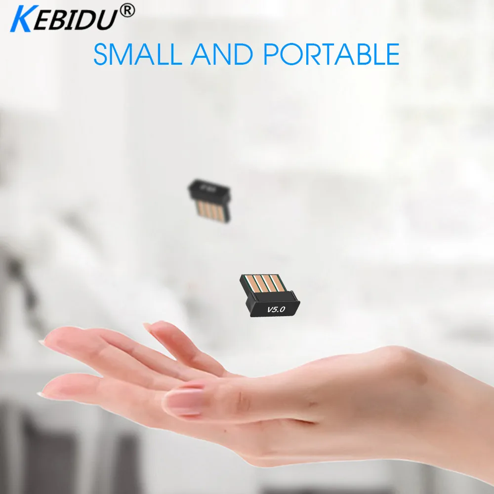 Mini USB Bluetooth Adapter BT 5.0 Wireless Computer Audio Receiver Transmitter Portable Music | Электроника