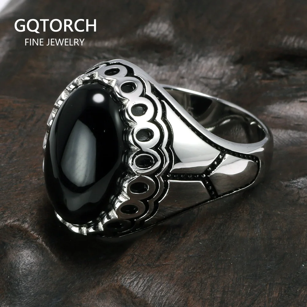 Для настоящих солидных 925 стерлингового серебра серьги-кольца антикварный