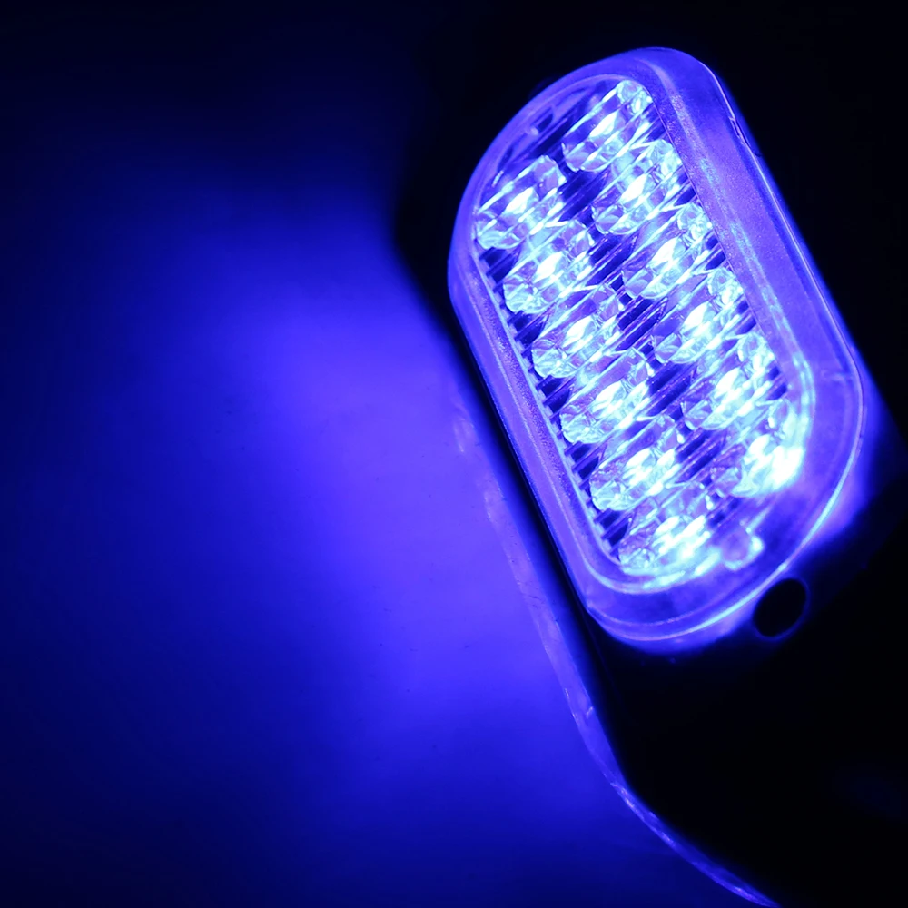 LEEPEE светодиодный предупредительный световой сигнал Лампа 12 автомобиль грузовик