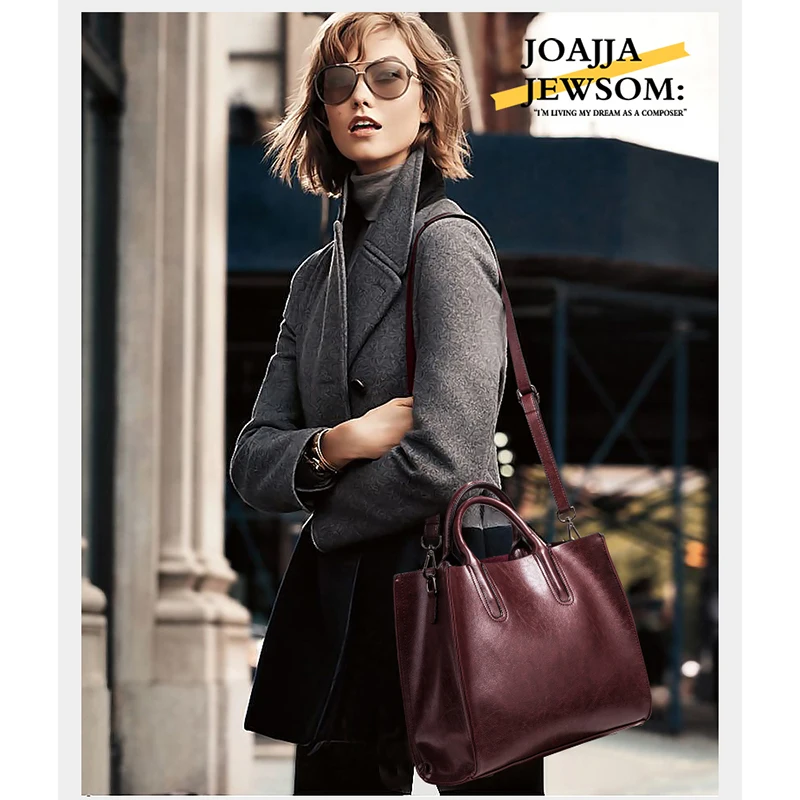 Женская сумка в европейском и американском стиле женские кожаные сумки с воском