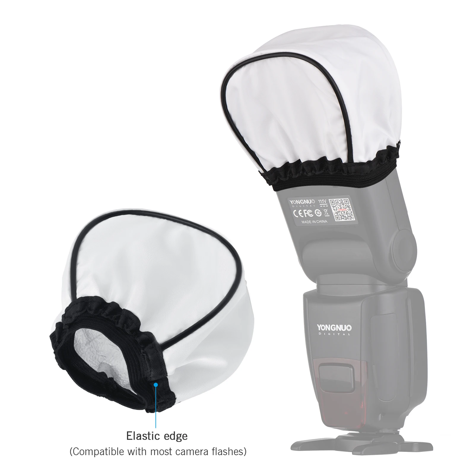 Andoer Портативный Универсальный Рассеиватель для вспышки Speedlite Softbox Замена Canon Nikon