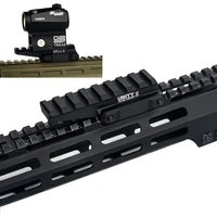wadsn tactical unity fast optic riser rail mount for red dot sight hunting reflex scope picatinny mount accessories