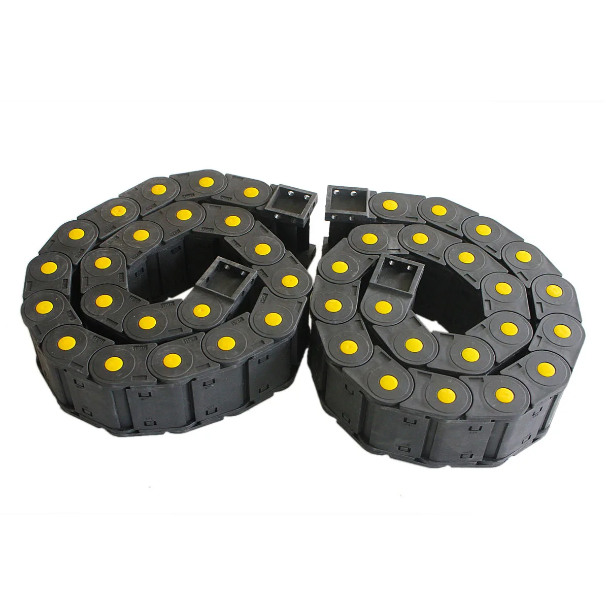 1PCS R55 25mm x 57mm Black Enhanced Plastic Nylon Drag Chain Cable Carrier 1M Length Full-Closed for CNC Machine | Обустройство дома