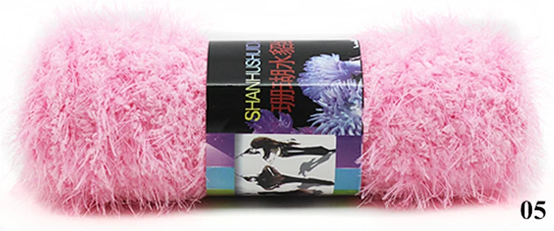 05 5pcs 5 шт. пряжа толстая Толщиной Кашемир Пряжа для Вязания Крючком Пряжи Теплый Мягкий Дешевые Пряжи 500 г/лот - Цвет: 05 5pcs