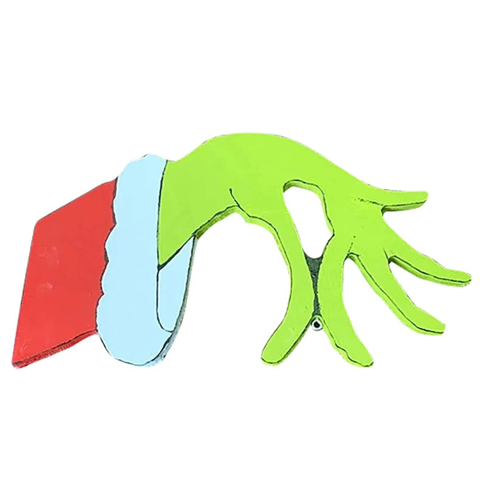 Новый рождественский вор ручной работы Рождественский Grinch Ручные украшения