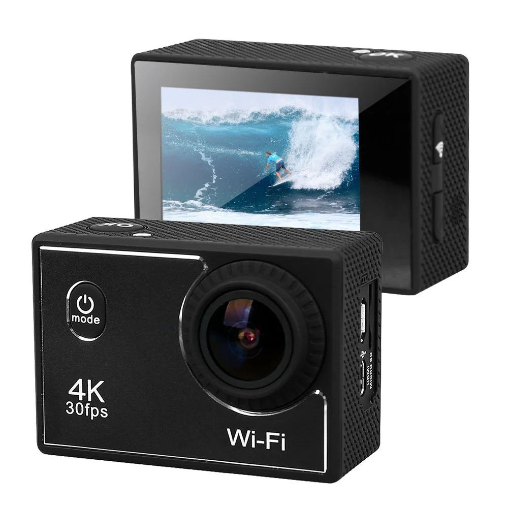 Спортивная камера Wimius 4K 30fps 1080P 40 метров Подводная Водонепроницаемая Экшн-камера