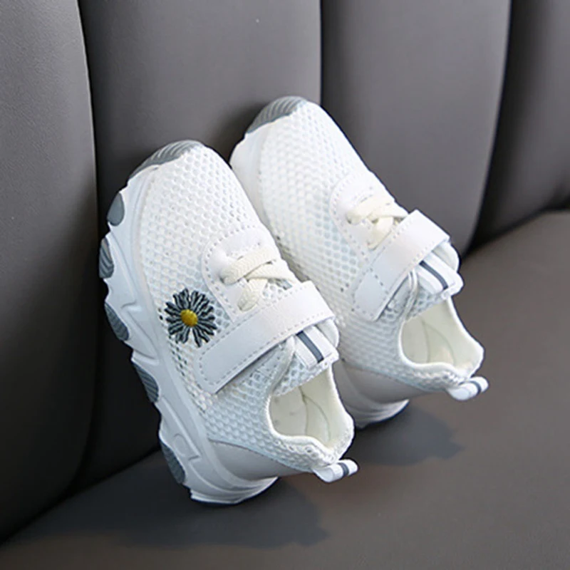 

Children Sports Shoes Small Daisies Baby Breathable Mesh Shoes Toddler Shoes Kids Running Shoes Summer9