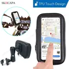 Универсальное крепление мобильный телефон держатель Подставка для Samsung iPhone Xiaomi Moto велосипед поддержка скутер чехол водонепроницаемый чехол для телефона