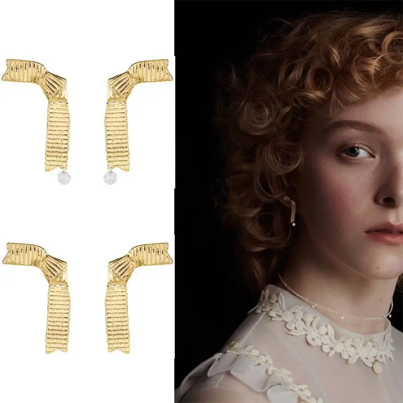 Корейская версия LONDANY модные изысканные простые темпераментные серьги с