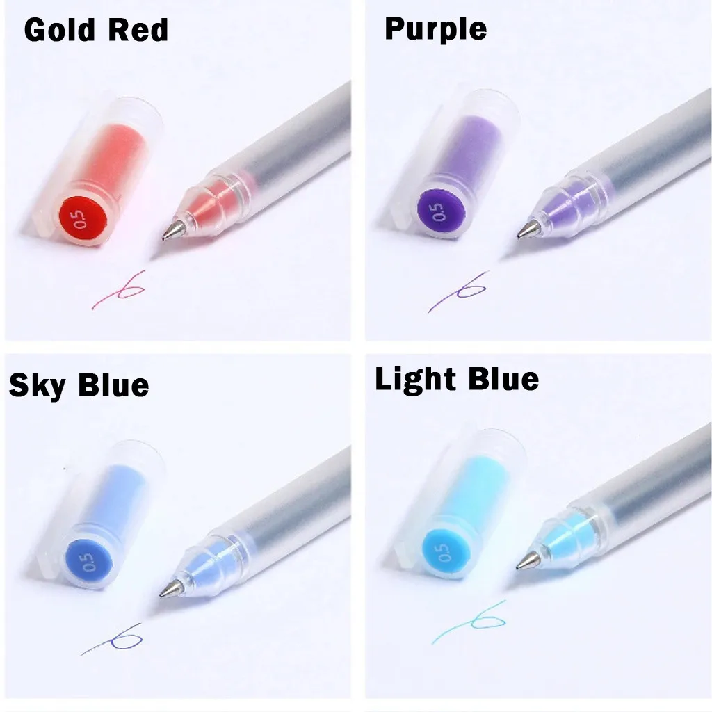 Цветная гелевая ручка 0 5 мм для ручной учетной записи дневник специального цвета
