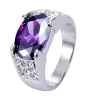 rbnyd fashion charming nice women party jewelry purple light purple cz ring size 6 7 8 9 wholesale gifts xmas classic