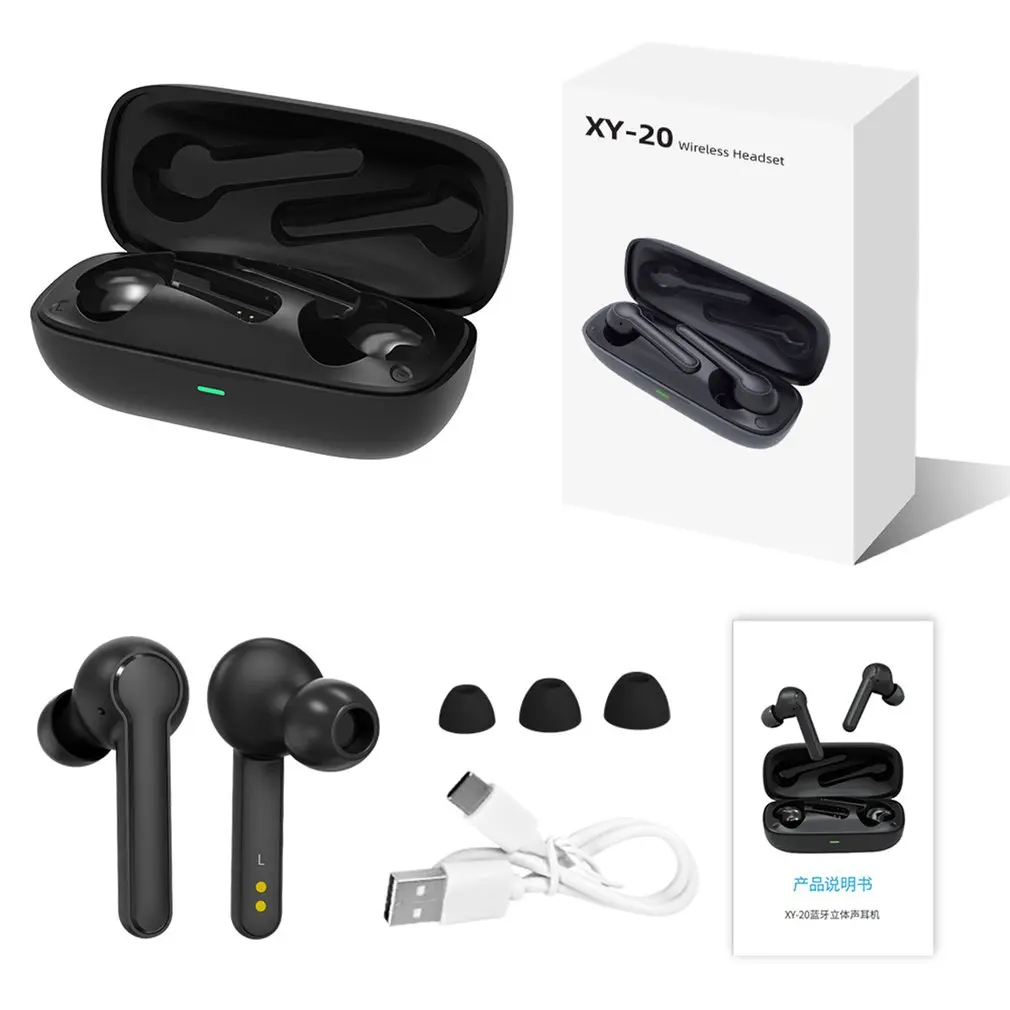 

XY-20 Anker Soundcore Vida Real Wireless Headphones With 4 Microphones PVC 8.0 Noise Reduction 40h Playtime IPX7 Water-proof