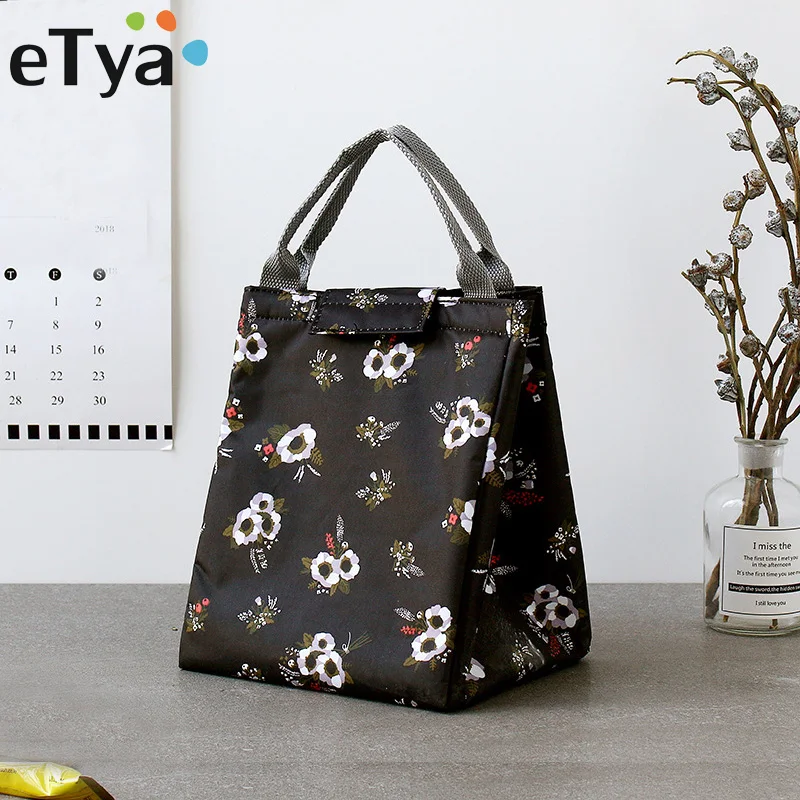 

Женская Портативная сумка для ланча, теплоизолированная Сумка-тоут, Детские Водонепроницаемые пляжные сумки из ткани Оксфорд для охлажден...