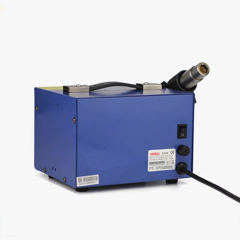 Паяльная станция YIHUA 862D-plus 220 В светодиодный дисплей 2 в 1 SMD SMT ESD паяльная с горячим