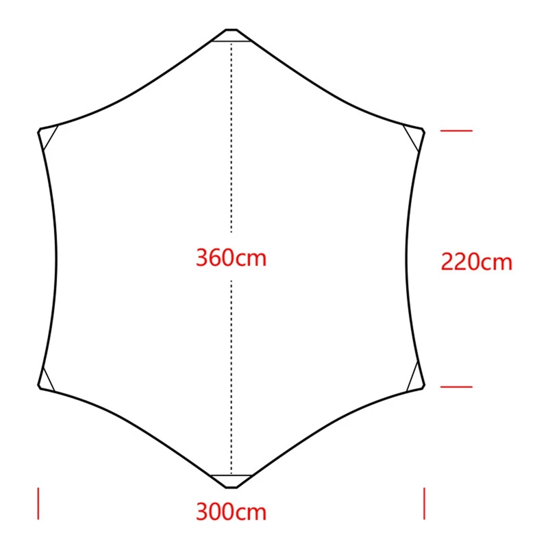 Брезент-гамак с защитой от дождя 2000 ПУ |