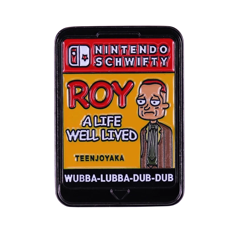 Рик и М игра швифти: Рой: счастливая жизнь значок Wubbaa! Луба! Дубб! Дубб!|Броши| |