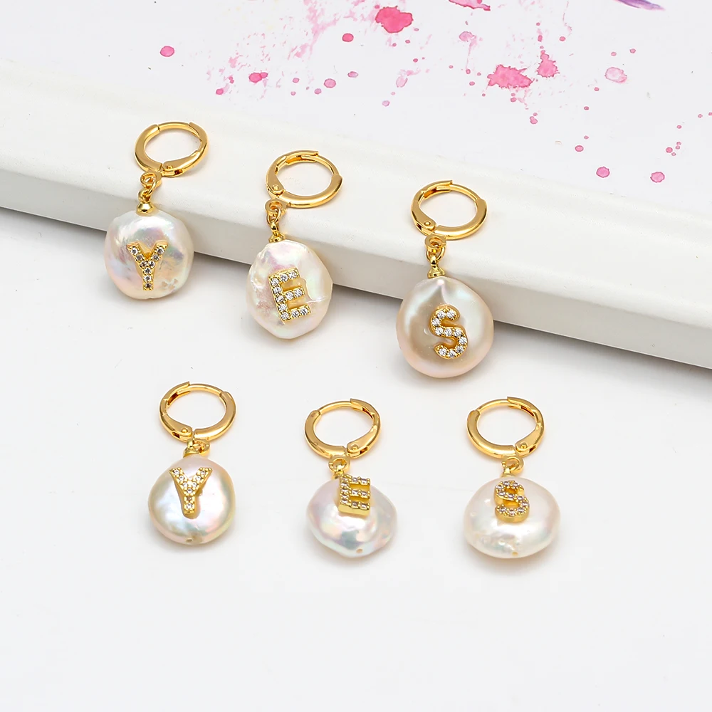 Женские серьги подвески с жемчугом MEIBEADS 1 пара длинные геометрические свисающие