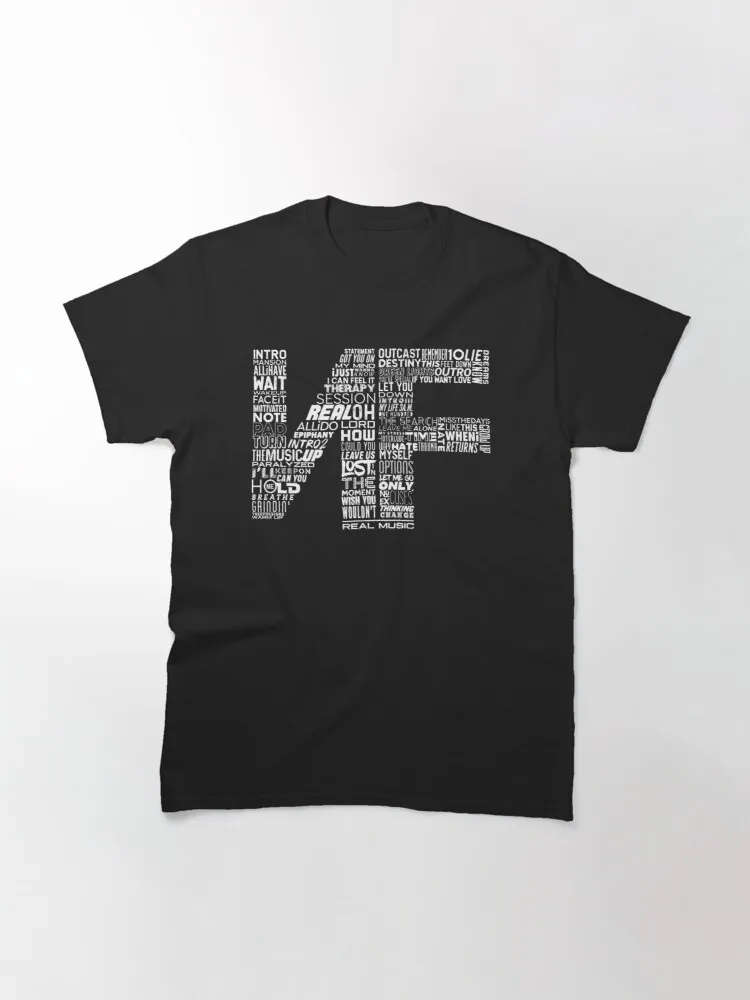

Классическая футболка NF - Word Collab Design (The Search)