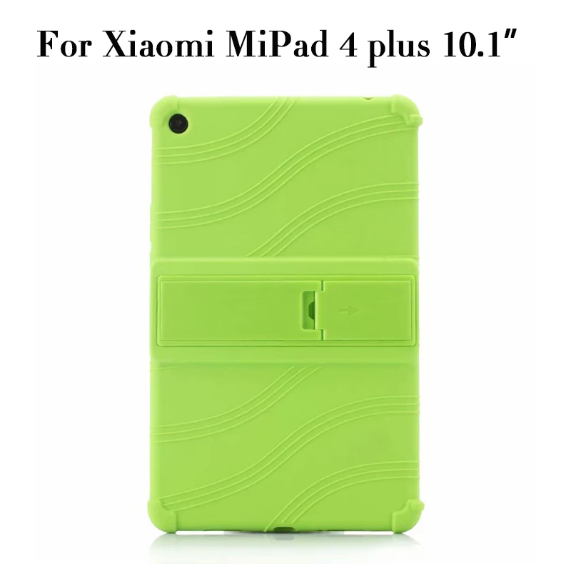 mipad4 plus green Силиконовый чехол для Xiaomi mi Pad 4 mi Pad4 mi pad 4 8," планшетный ПК Защитный чехол для Xiaomi mi Pad 4 plus mi Pad 4 plus 10,1" - Цвет: mipad4 plus green