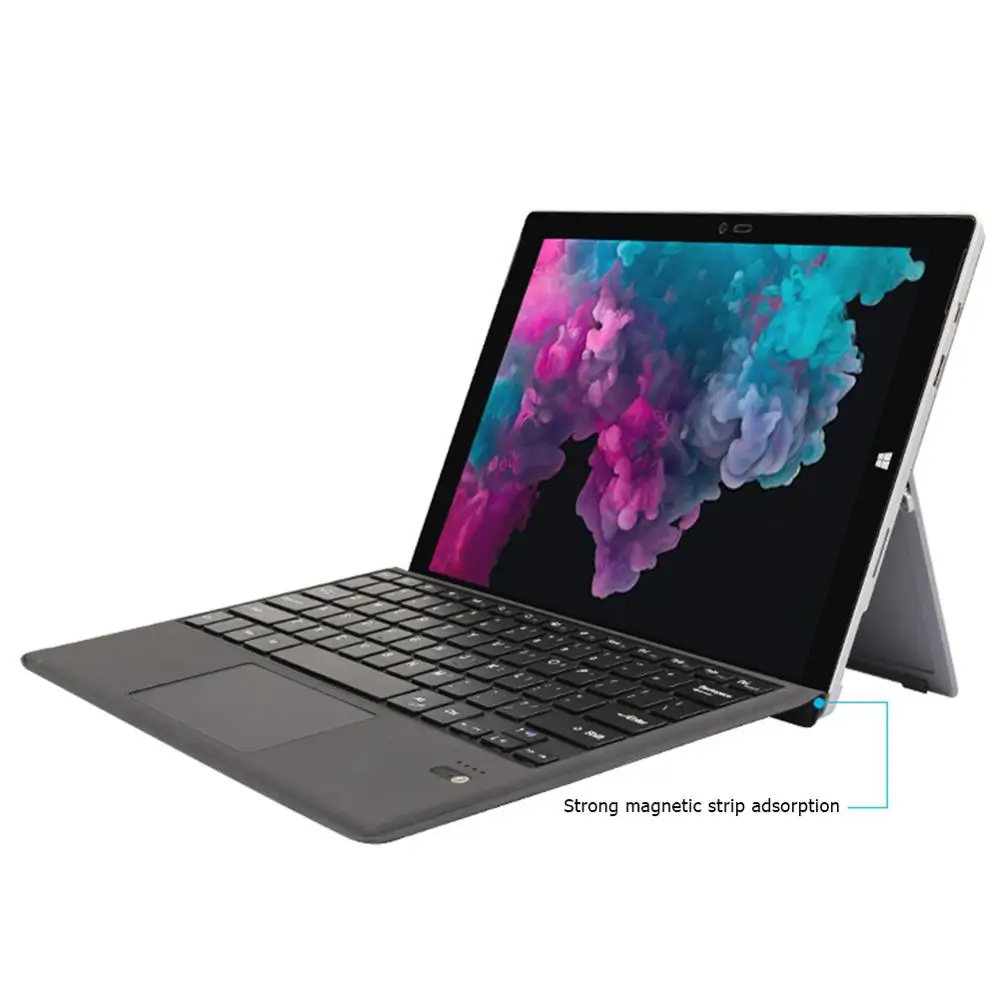 Ультратонкая беспроводная клавиатура 12 дюймов для Microsoft Surface Pro 6/5/4/3|Клавиатуры| |