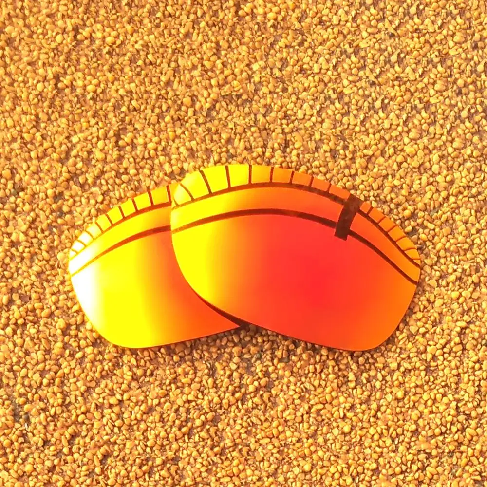 Orange Red Mirrored Polarized Replacement Lenses for Pit Bull Sunglasses Frame 100% UVA &amp UVB | Аксессуары для одежды