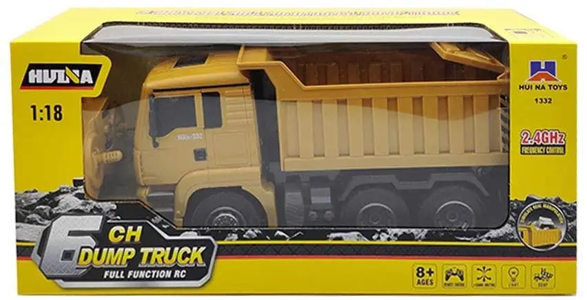 Huina 1332 6-канальный Rc самосвал дистанционного Управление строительная машина