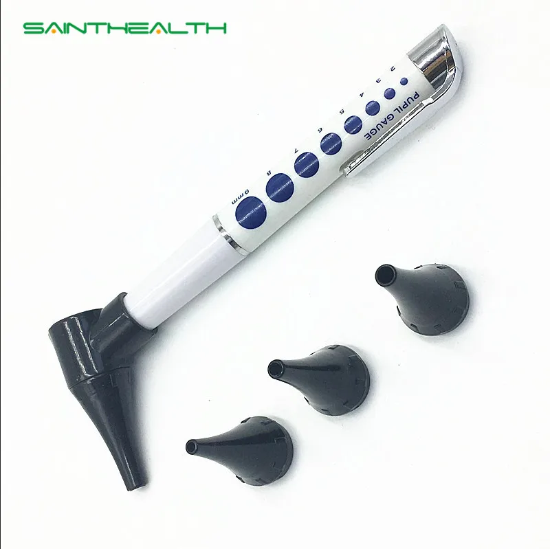 

Новый Otoscope офтальмоскоп, медицинский прибор для ухода за ушами, диагностические инструменты, белый/черный случайный