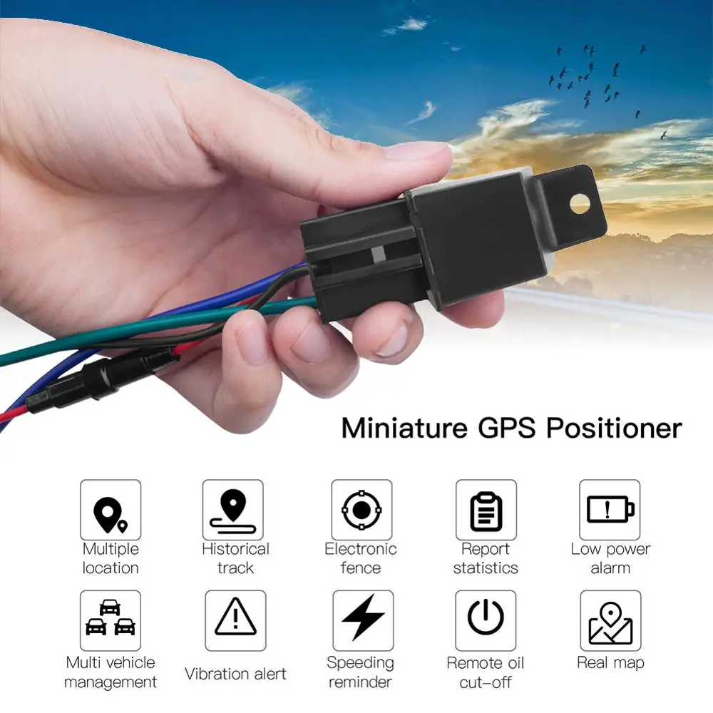 

Mini GPS Tracker Car Tracker Micodus MV720 Hidden Design Cut Off Fuel GPS Car Locator 9-90V 80mAh Shock Overspeed Alert Free APP