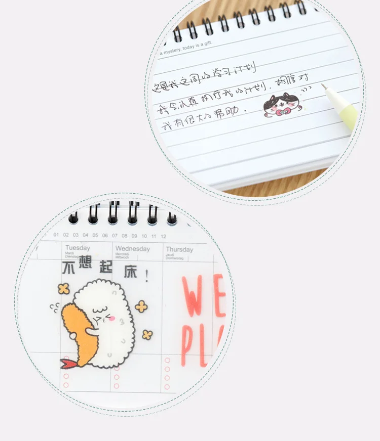 Ноутбук портативный Agenda A6 Дневник Bullet Journal Еженедельный ежемесячный школа планирования принадлежности стационарный Органайзер расписание