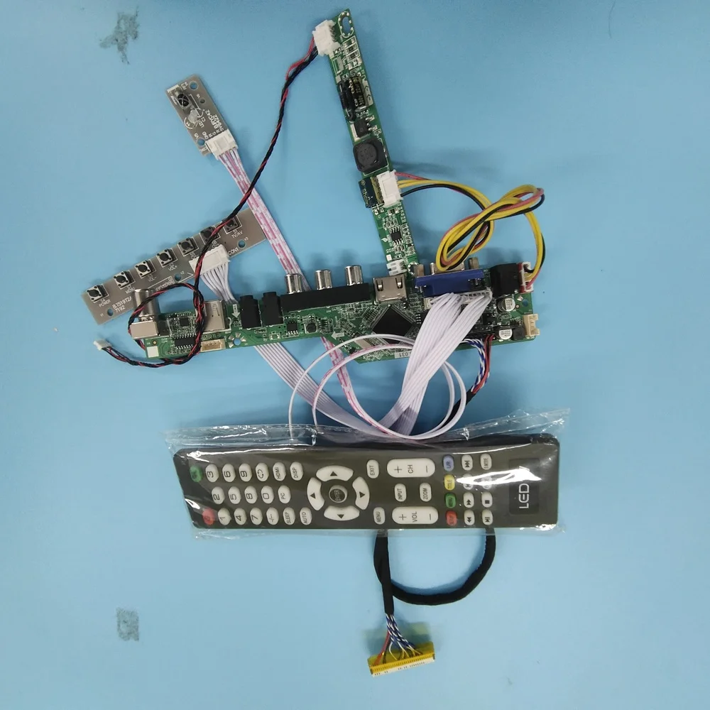 Набор для G121SN01 V402 USB TV AV LCD 800X600 VGA HDMI DIY CVBS светодиодный контроллер LVDS панель экрана 20pin 12,1