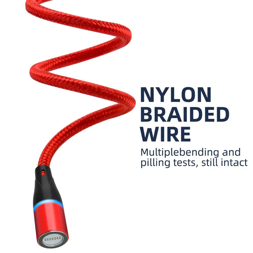 Магнитный кабель ANMONE Micro USB Type C Android быстрая зарядка кабели для телефонов