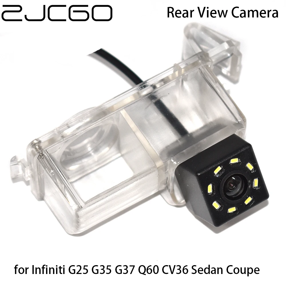 ZJCGO CCD HD камера заднего вида для парковки водонепроницаемая ночного видения Infiniti