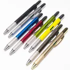 Цветная шариковая ручка, 1 шт., новая многофункциональная Высококачественная ручка, офисные принадлежности, канцелярские ручки