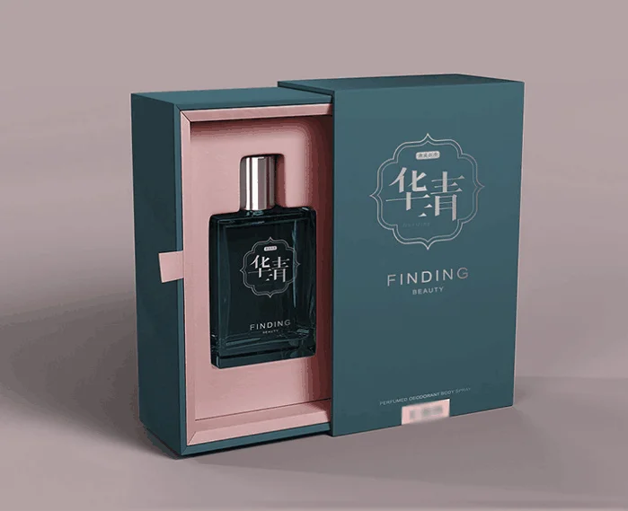 Атласная Выдвижная Подарочная коробка для духов роскошная косметики на заказ с