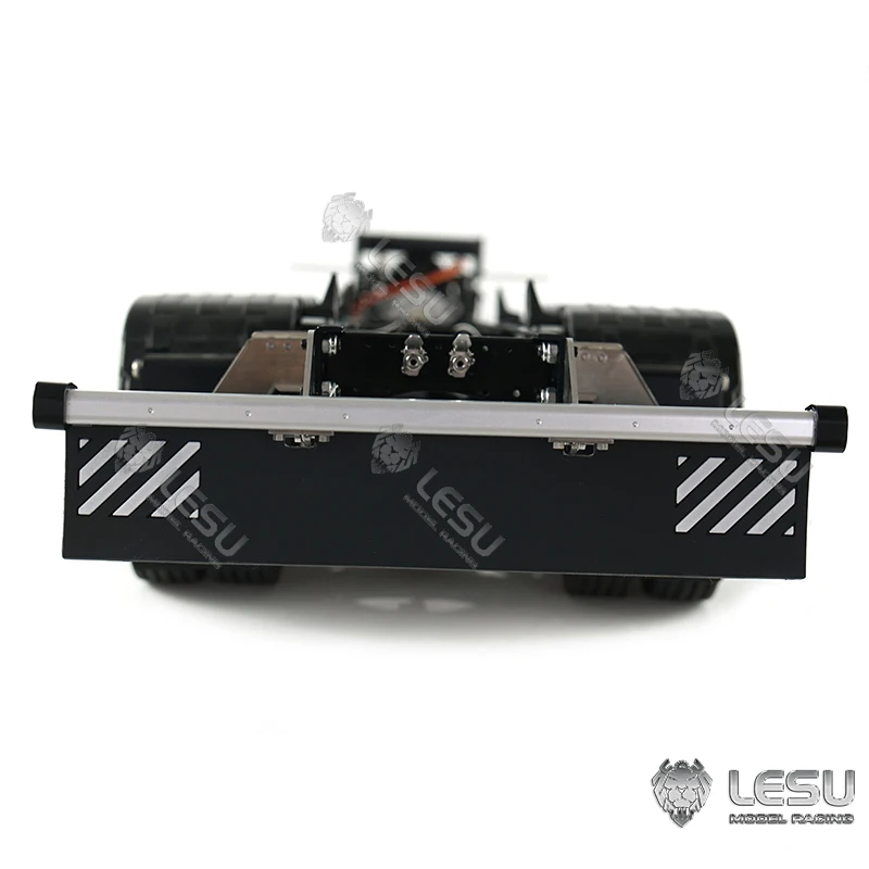 Металл LESU задний бампер фары для 1/14 RC DIY TAMIYA VOLVO FH16 FH12 модель трактора грузовика |