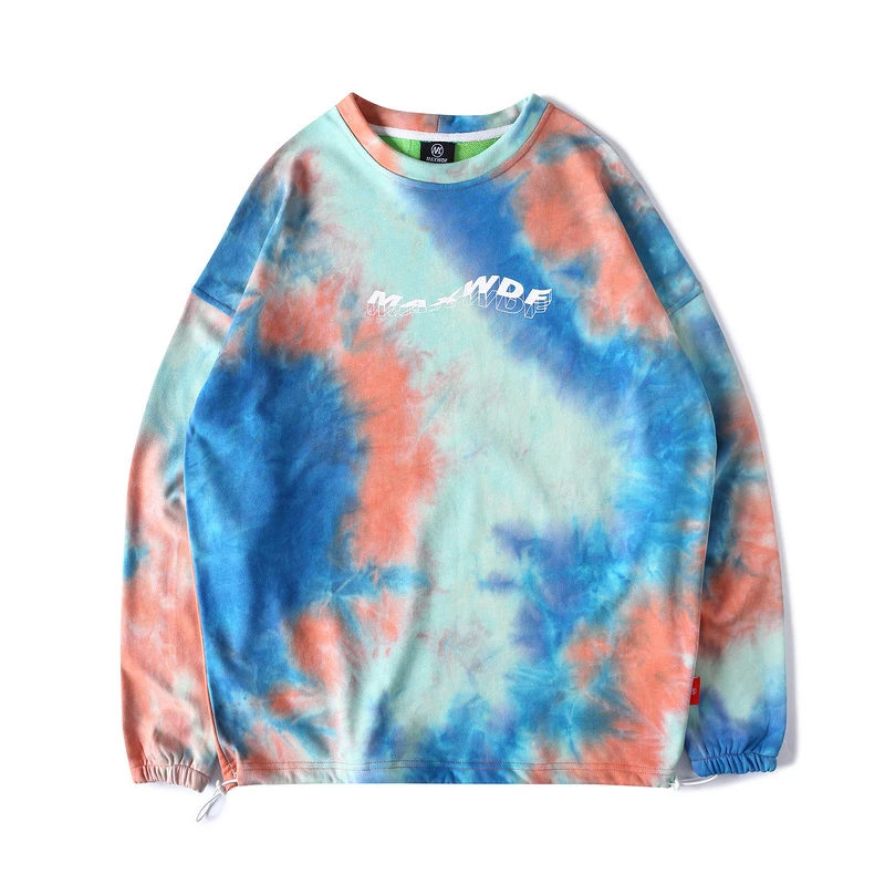 Crewneck Толстовка мужская хип хоп Хлопок Уличная одежда с длинным рукавом Толстовка