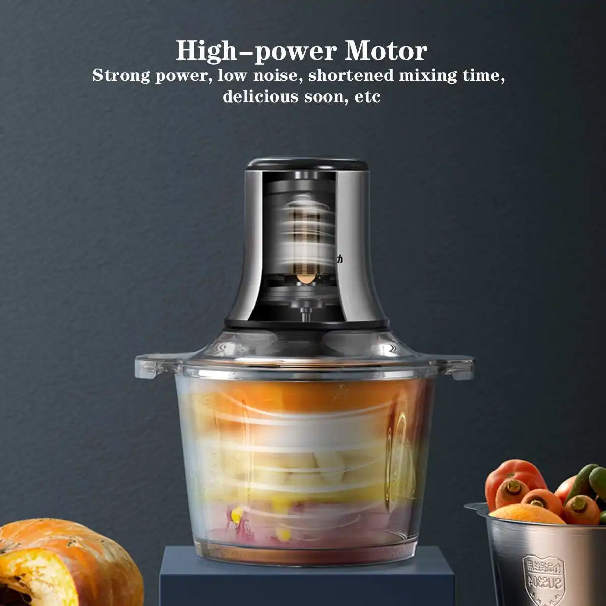 Мясорубка электрическая из нержавеющей стали 3 л 800 Вт скорости | Бытовая техника