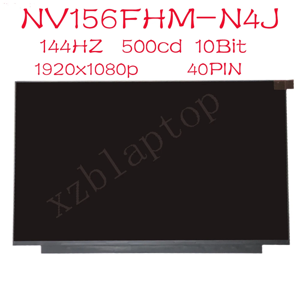 144 Гц контраст ratio1200:1 500cd FHD ЖК-дисплей NV156FHM-N4K NV156FHM-N4J NV156FHM N4J NV156FHM-NY5 для Lenovo Y7000P 40PIN |