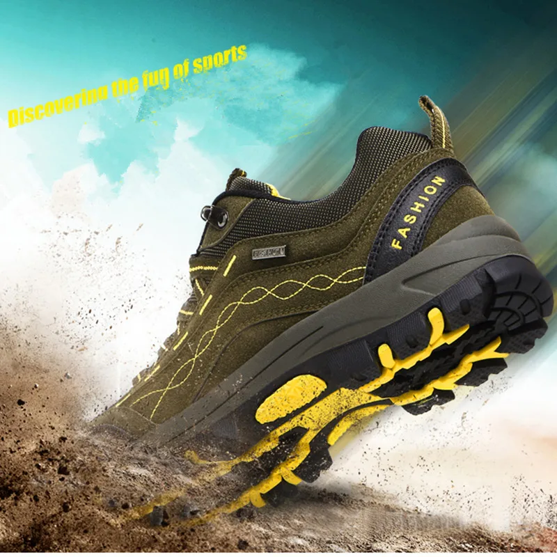 Классические парные походные туфли для мужчин и женщин Нескользящие