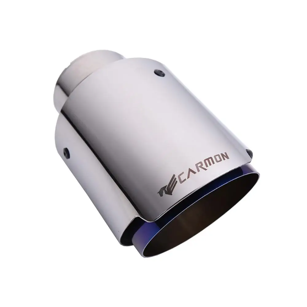 Универсальный наконечник выхлопной трубы из нержавеющей стали для автомобиля