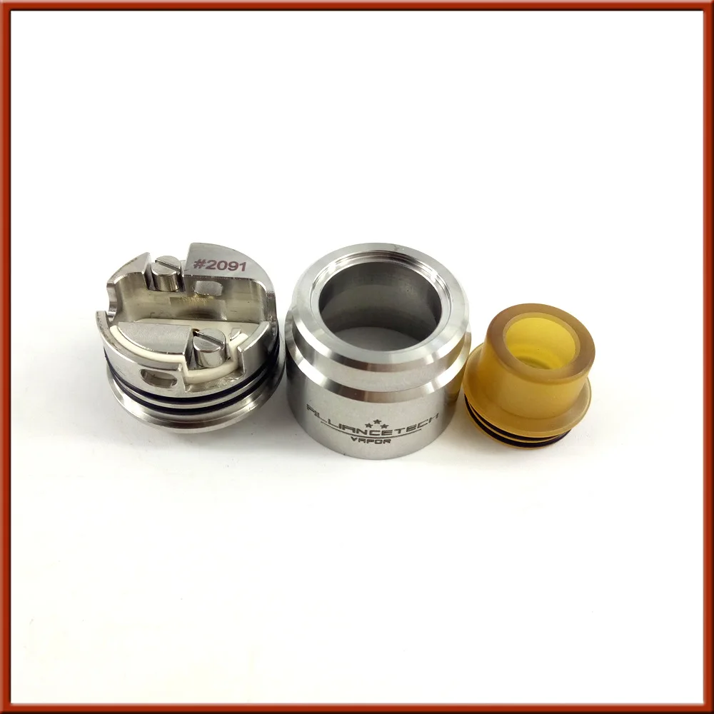 Резервуар Flave rda с нижним фидерным штифтом 24 мм 316ss нижняя наполненная