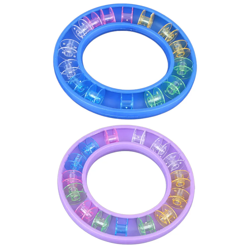 DIY швейная машина Bobbin Saver коробка для хранения резиновое кольцо швейные