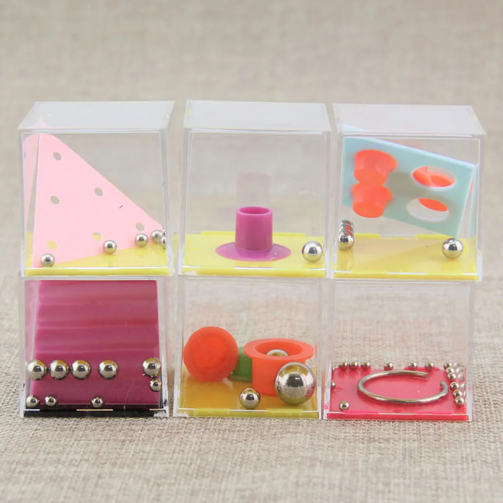 

24pcs Beads Maze Puzzles Toy Party Bag Fillers Kids Developmental Labyrinth