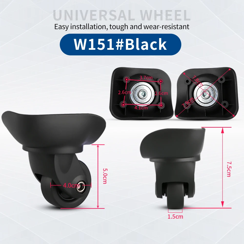 Suitcase Wheel Compatible with diplamat Carrying Case Trolley Case Bag Roller Rolling Repair Accessories High-quality Mute