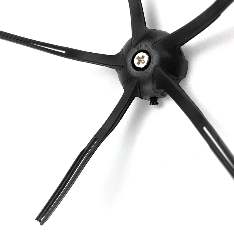 Горячая TOD 6PCS запасные наборы щетка для чистки черная боковая Roborock S6 T6 S5 MAX S61 S65