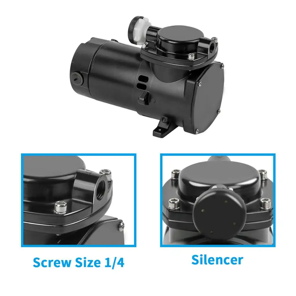 Микродиафрагменный автоматический вакуумный насос MAISI 68 Вт 12 В постоянного тока